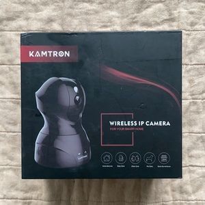 Kamtron Wireless IP Video Surveillance 1080p Camera Black